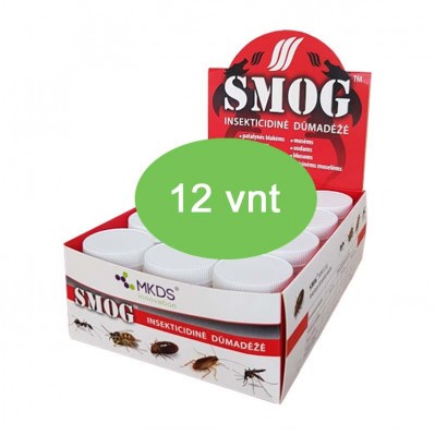 SMOG midi - insekticidinė dūmadėžė, MAXI pakuotė (kaina nurodyta 1 vnt.)